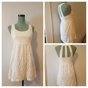 🌻xii ❤ small lace mini dress